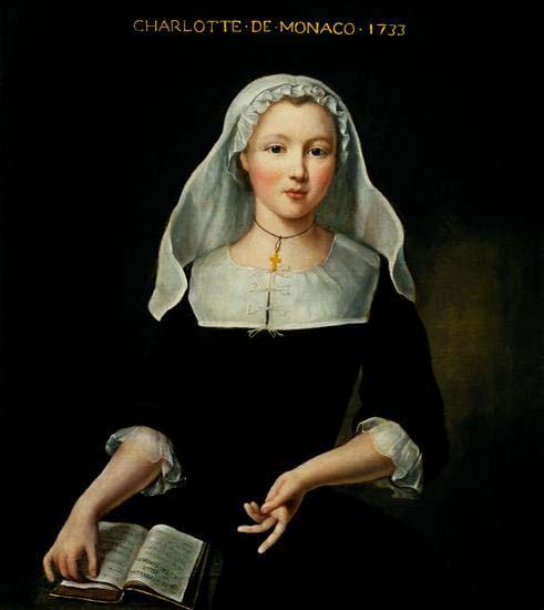 unknow artist Portrait of Charlotte de Monaco oil painting image